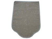 View Item Swirl Design Chair Back (Beige)